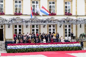Abdication Ceremony of Luxembourg's Grand Duke Henri - Luxembourg