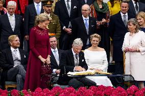 Abdication Ceremony of Luxembourg's Grand Duke Henri - Luxembourg