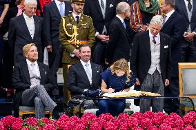 Abdication Ceremony of Luxembourg's Grand Duke Henri - Luxembourg