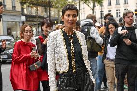 PFW Giambattista Valli Outside Arrivals