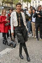 PFW Giambattista Valli Outside Arrivals