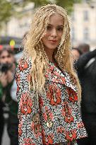 PFW Giambattista Valli Outside Arrivals