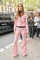 PFW Giambattista Valli Outside Arrivals