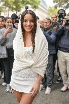 PFW Giambattista Valli Outside Arrivals