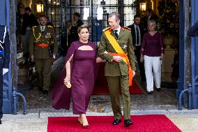 Abdication Ceremony of Luxembourg's Grand Duke Henri - Luxembourg