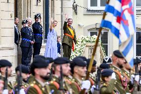 Abdication Ceremony of Luxembourg's Grand Duke Henri - Luxembourg