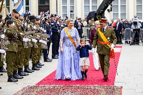 Abdication Ceremony of Luxembourg's Grand Duke Henri - Luxembourg