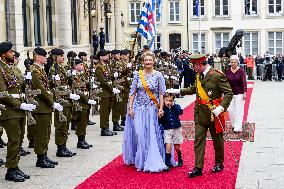 Abdication Ceremony of Luxembourg's Grand Duke Henri - Luxembourg