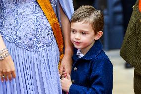 Abdication Ceremony of Luxembourg's Grand Duke Henri - Luxembourg