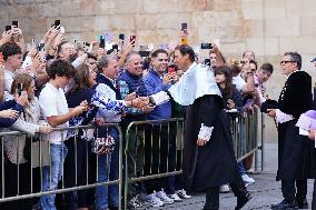 Rafael Nadal Invested Doctor 'Honoris Causa' By University of Salamanca - Spain