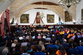 Rafael Nadal Invested Doctor 'Honoris Causa' By University of Salamanca - Spain