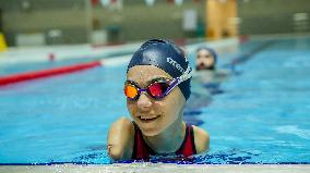 Turkish Paralympic Swimmer Sevilay Ozturk