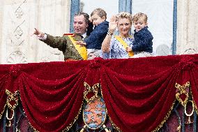 Abdication Ceremony of Luxembourg Grand Duke Henri - Balcony - Luxembourg