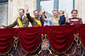 Abdication Ceremony of Luxembourg Grand Duke Henri - Balcony - Luxembourg