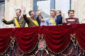 Abdication Ceremony of Luxembourg Grand Duke Henri - Balcony - Luxembourg