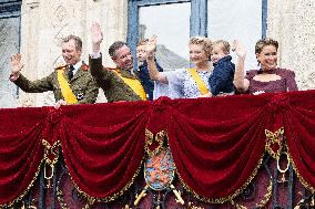 Abdication Ceremony of Luxembourg Grand Duke Henri - Balcony - Luxembourg