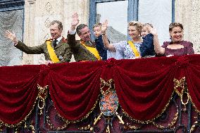 Abdication Ceremony of Luxembourg Grand Duke Henri - Balcony - Luxembourg