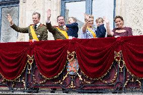 Abdication Ceremony of Luxembourg Grand Duke Henri - Balcony - Luxembourg