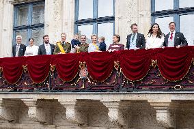 Abdication Ceremony of Luxembourg Grand Duke Henri - Balcony - Luxembourg