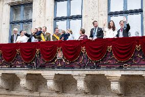 Abdication Ceremony of Luxembourg Grand Duke Henri - Balcony - Luxembourg