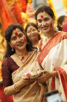 Sindhoor Khela Ritual - India