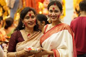 Sindhoor Khela Ritual - India