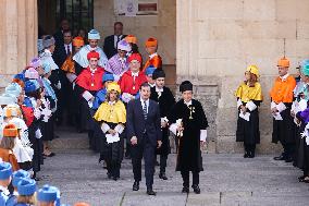 Rafael Nadal Invested Doctor 'Honoris Causa' By University of Salamanca - Spain