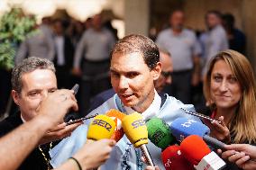 Rafael Nadal Invested Doctor 'Honoris Causa' By University of Salamanca - Spain