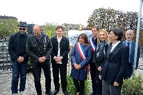 Inauguration of The Place Du Pont Neuf Christo and Jeanne Claude - Paris