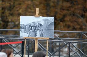 Inauguration of The Place Du Pont Neuf Christo and Jeanne Claude - Paris