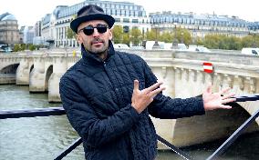 Inauguration of The Place Du Pont Neuf Christo and Jeanne Claude - Paris
