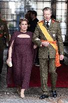 Abdication Ceremony of Luxembourg Grand Duke Henri - Balcony - Luxembourg