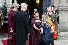 Abdication Ceremony of Luxembourg Grand Duke Henri - Balcony - Luxembourg