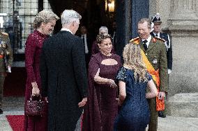 Abdication Ceremony of Luxembourg Grand Duke Henri - Balcony - Luxembourg