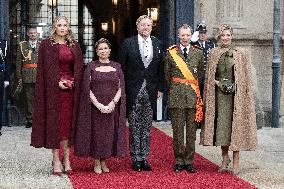 Abdication Ceremony of Luxembourg Grand Duke Henri - Balcony - Luxembourg