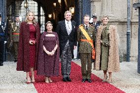 Abdication Ceremony of Luxembourg Grand Duke Henri - Balcony - Luxembourg