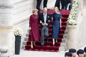 Abdication Ceremony of Luxembourg Grand Duke Henri - Balcony - Luxembourg