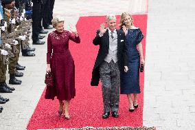Abdication Ceremony of Luxembourg Grand Duke Henri - Balcony - Luxembourg