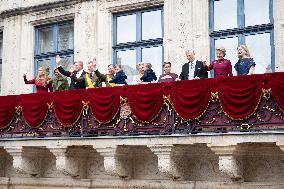Abdication Ceremony of Luxembourg Grand Duke Henri - Balcony - Luxembourg