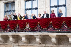 Abdication Ceremony of Luxembourg Grand Duke Henri - Balcony - Luxembourg