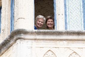 Abdication Ceremony of Luxembourg Grand Duke Henri - Balcony - Luxembourg