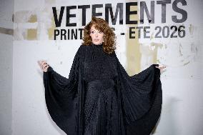 Photocall Vetements Womenswear - PFW