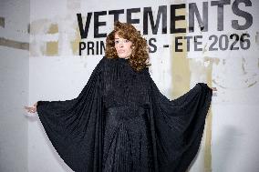 Photocall Vetements Womenswear - PFW