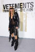 Photocall Vetements Womenswear - PFW