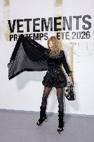 Photocall Vetements Womenswear - PFW