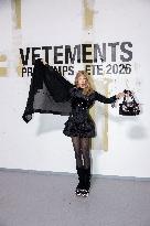 Photocall Vetements Womenswear - PFW