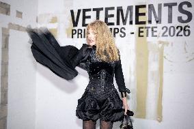 Photocall Vetements Womenswear - PFW