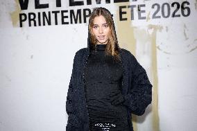 Photocall Vetements Womenswear - PFW
