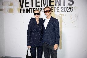 Photocall Vetements Womenswear - PFW