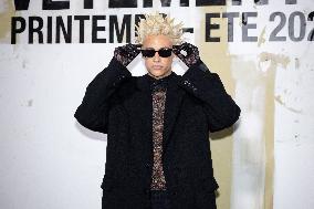 Photocall Vetements Womenswear - PFW